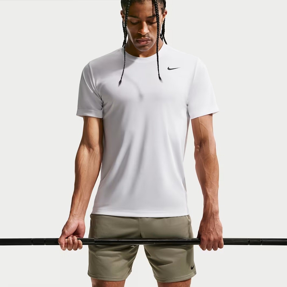 CAMISETA NIKE DF TEE STD FLEX BRANCA MASCULINA